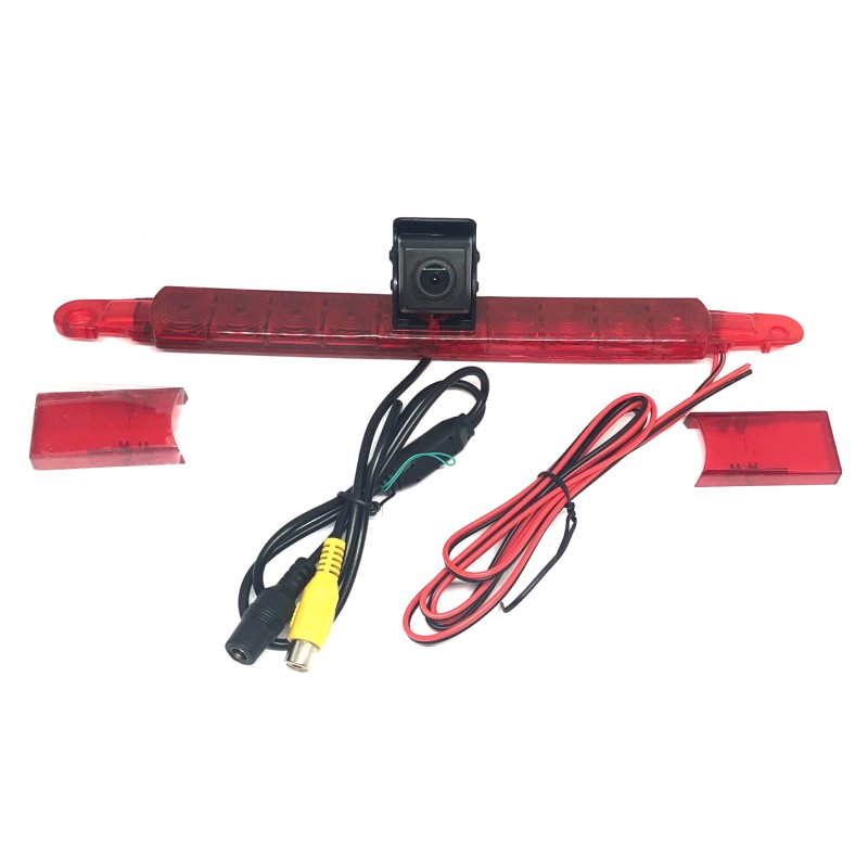 CAMARA TRASERA UNIVERSAL CON LUZ DE FRENO LED