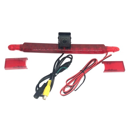 CAMARA TRASERA UNIVERSAL CON LUZ DE FRENO LED