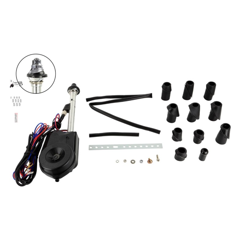 ANTENA AUTOMATICA CON VARILLA CROMADA