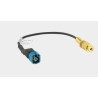 ADAPTADOR CAMARA CONECTOR HSD A RCA OEM VW