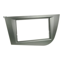FRONTAL RADIO 2 DIN SEAT LEON 2005-2009 ANTRACITA