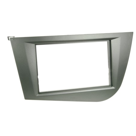 FRONTAL RADIO 2 DIN SEAT LEON 2005-2009 ANTRACITA