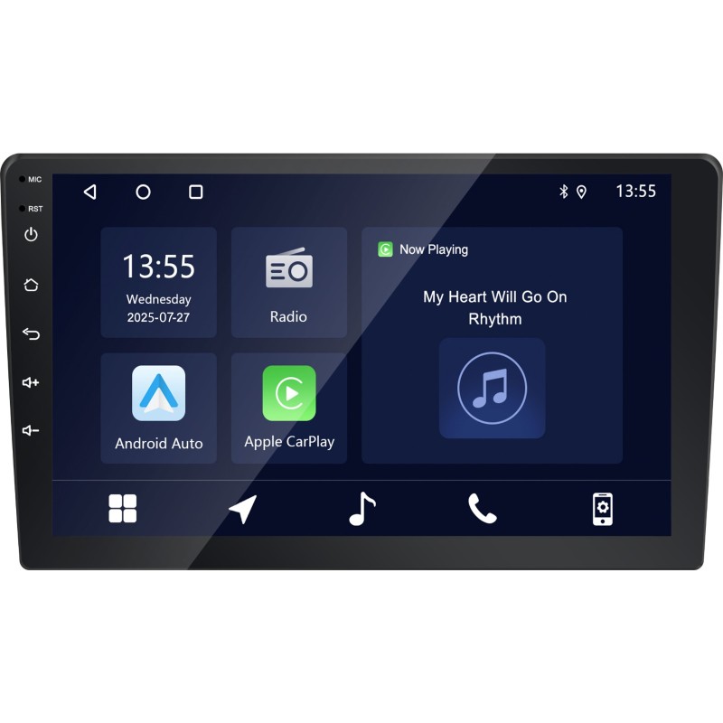 UNIDAD MULTIMEDIA  DE 9" CON CARPLAY Y AA WIRELESS