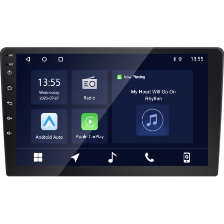 UNIDAD MULTIMEDIA  DE 9" CON CARPLAY Y AA WIRELESS