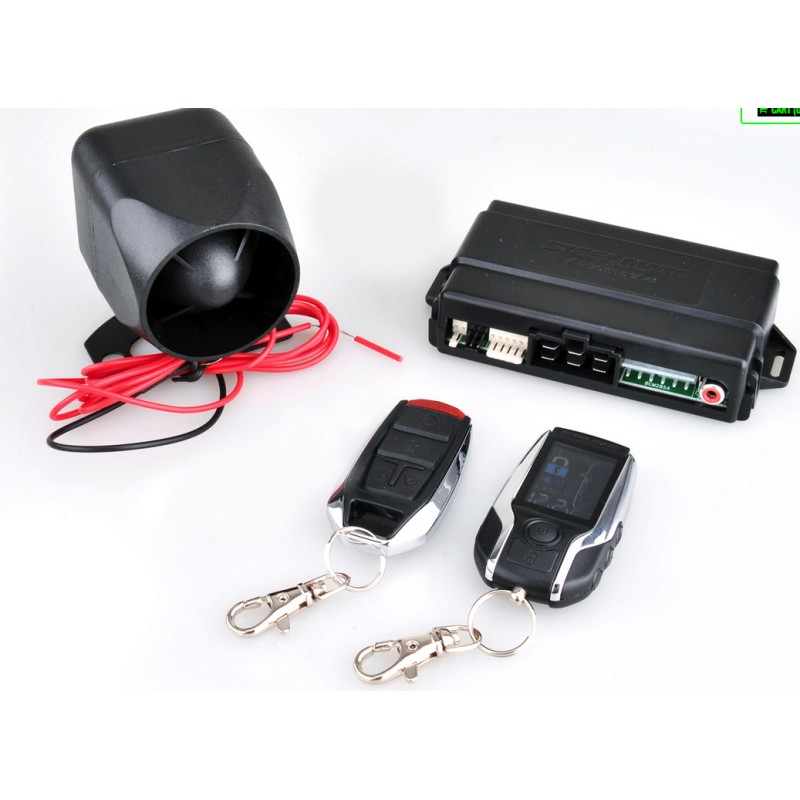 ALARMA 2 CANALES STEEL MATE CON MANDO DIGITAL
