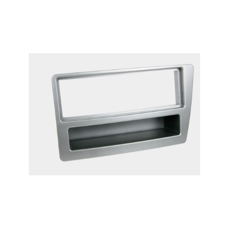 FRONTAL 1 DIN HONDA CIVIC 01-2004 COLOR PLATA