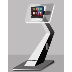 EXPOSITOR MULTIMEDIA ALPINE CON ILUMINACION LED