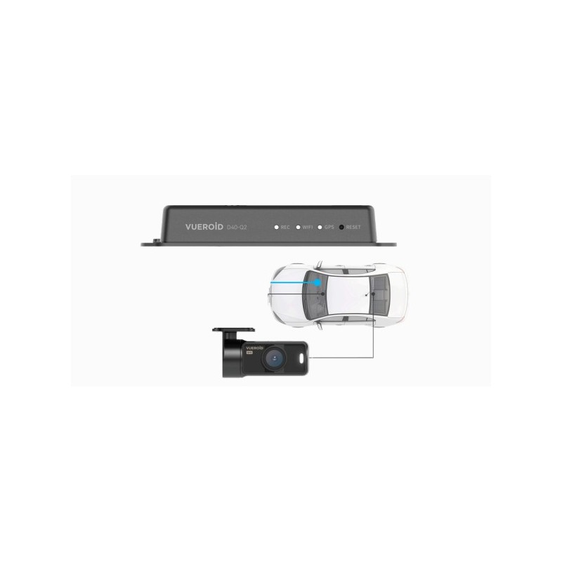 VU-D40Q22CH VUEROID CAMARA 2 CANALES QHD 2K 64GB