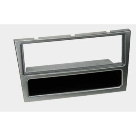FRONTAL RADIO 1 DIN OPEL, COLOR GRIS OSCURO