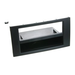FRONTAL RADIO 1/2 DIN FORD COLOR NEGRO