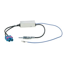 AMPLIFICADOR ANTENA DOBLE FAKRA A DIN