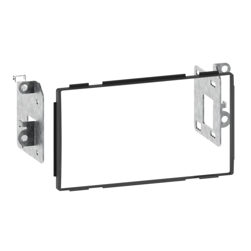 FRONTAL RADIO 2 DIN NISSAN QASHQAI 07-  NEGRO