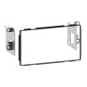 FRONTAL RADIO 2 DIN NISSAN QASHQAI 07-  NEGRO