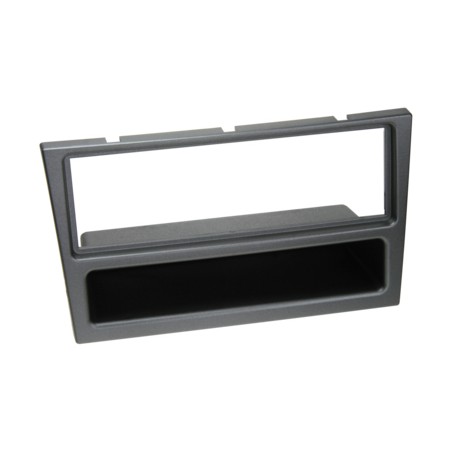 FRONTAL RADIO 1 DIN, OPEL,GRIS METAL