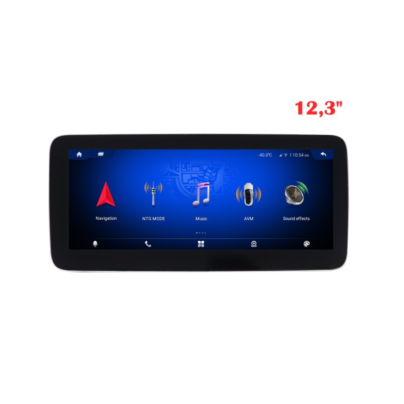 PANTALLA 12.3" ESPECIFICA MERCEDES NTG4.5