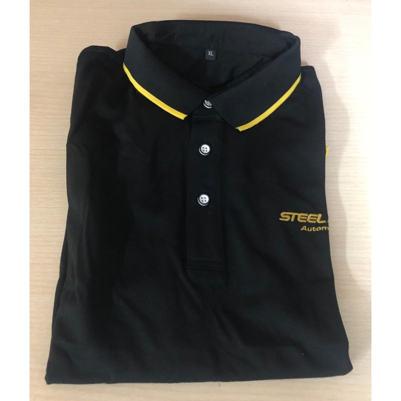 POLO MANGA CORTA STEEL MATE